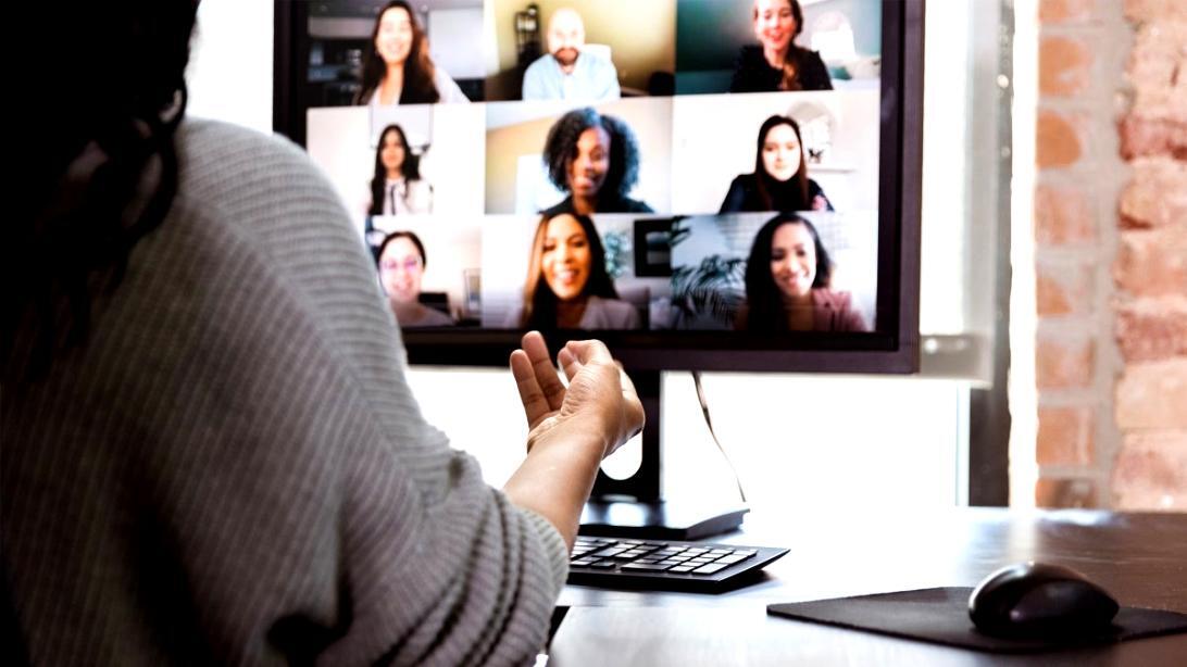 Financial professionals reviewing budget documentation and audit preparation materials